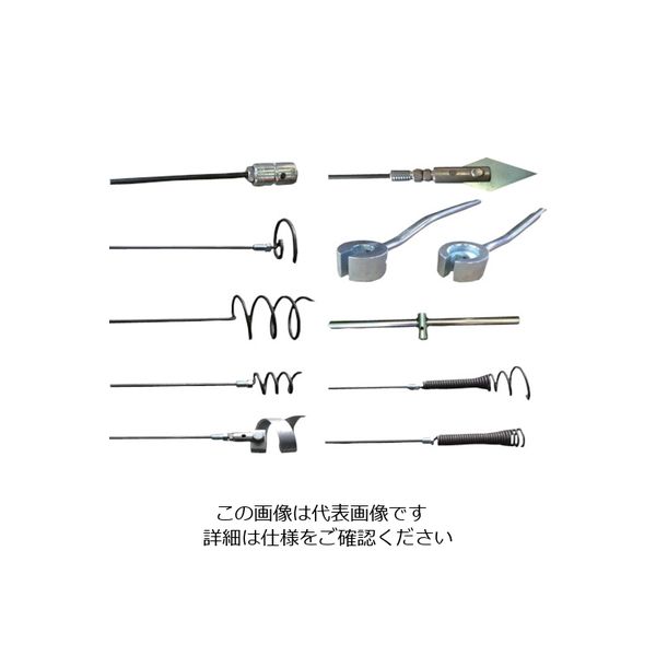 お取り寄せ】カンツール 排水管掃除機用交換ケーブル ベーシング