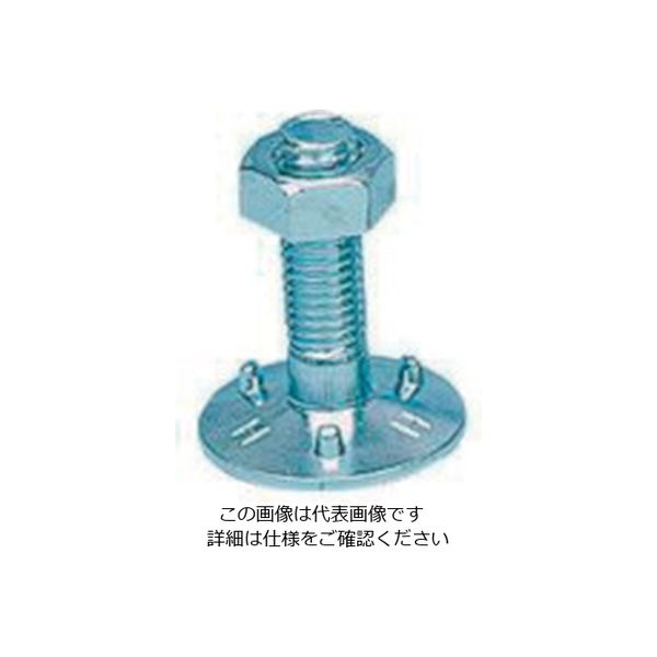 スリーエッチ HHH 三ツ爪バケットボールトナット M8×30 (200組入) M8X30 1箱(200組) 808-6923（直送品）