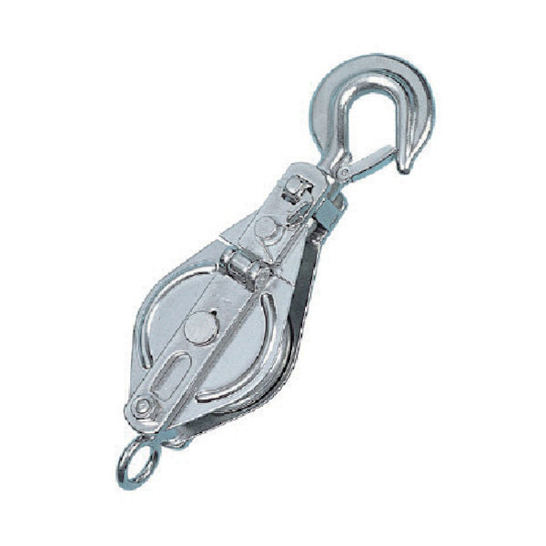 スリーエッチ HHH ステンレス一車スナッチ フック型100mm 100X1SS 1個 808-7134（直送品）