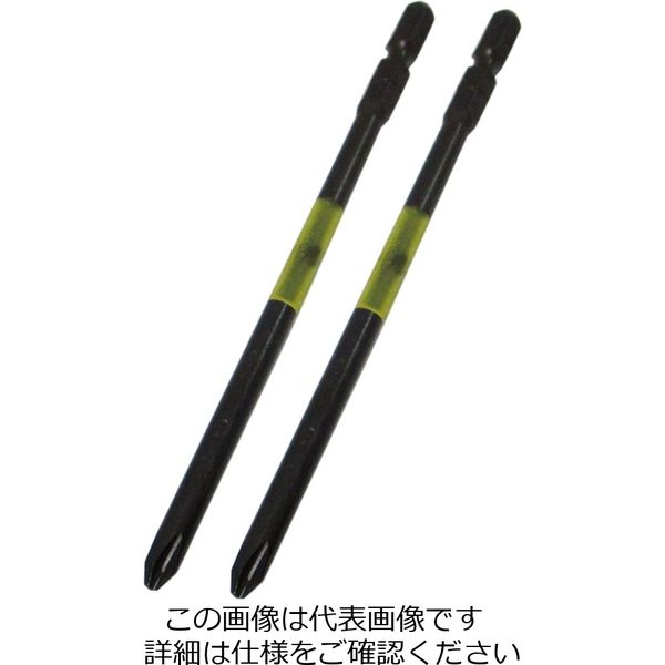 兼古製作所(ANEX) 黒龍靭ビット 段付 2本組 2×120 ABRDー2120 ABRD-2120 1セット(6本:2本×3パック)（直送品）