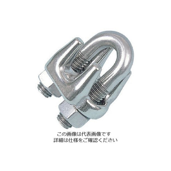 スリーエッチ HHH ステンレスワイヤークリップ 8mm WCS8 1個 808-7351（直送品）