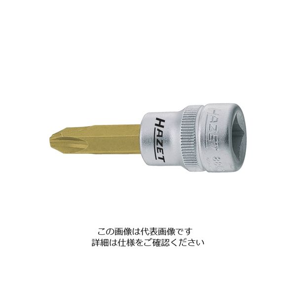 HAZET プラスビットソケット(差込角9.5mm) 8806-PH3 1個 813-2928（直送品）