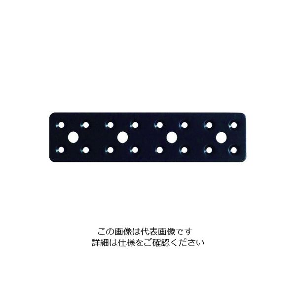 ダイドーハント マルチ金物 プレート ブラック 2.3×40×160 00069101 1個 858-6051（直送品）