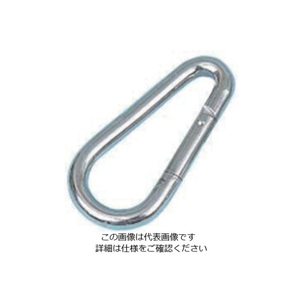 スリーエッチ HHH カラビナハーケン A型ステンレス6mm KS6A 1個 808-7055（直送品）