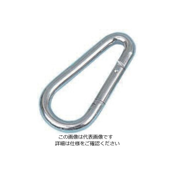 スリーエッチ HHH カラビナハーケン A型ステンレス8mm KS8A 1個 808-7058（直送品）
