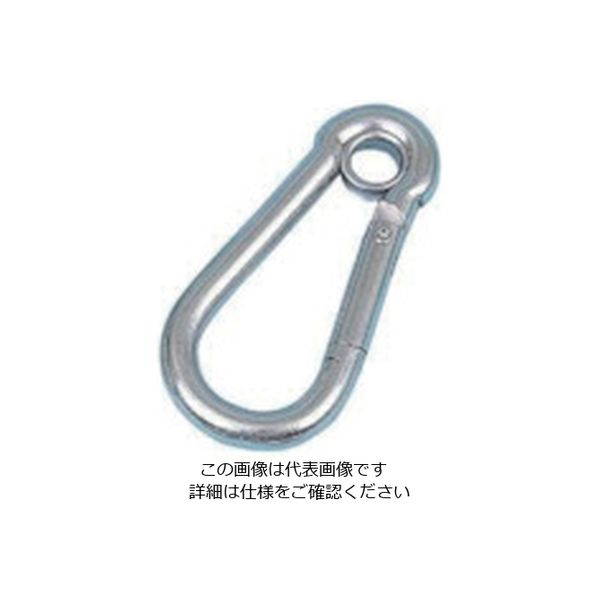 スリーエッチ HHH カラビナハーケン E型ステンレス8mm KS8E 1個 808-7060（直送品）