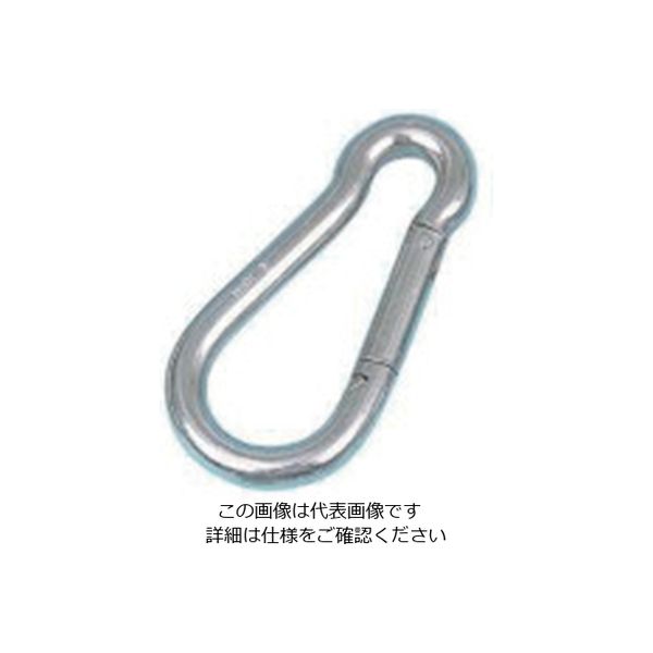 スリーエッチ HHH カラビナハーケン C型ステンレス8mm KS8C 1個 808-7059（直送品）