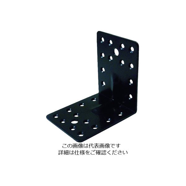 ダイドーハント DAIDОHANT マルチ金物 L型リブ付 ブラック 2.3×70×90×90 00069109 1個 858-6059（直送品）