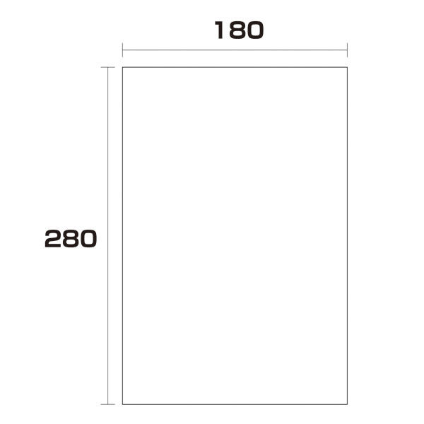 大洋社 ポリエチレン袋　厚み0.03　1000枚　180幅ｘ長さ280mm 6300004900 1セット（直送品）