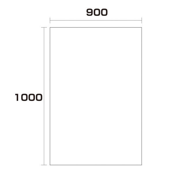 大洋社 ポリエチレン袋　厚み0.04　200枚　900幅ｘ長さ1000mm 6300004952 1セット（直送品）