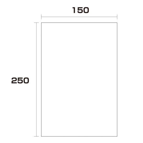 大洋社 ポリエチレン袋　厚み0.05　1000枚　150幅ｘ長さ250mm 6300004964 1セット（直送品）