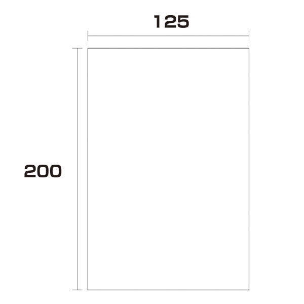 大洋社 ポリエチレン袋　厚み0.05　1000枚　125幅ｘ長さ200mm 6300004960 1セット（直送品）