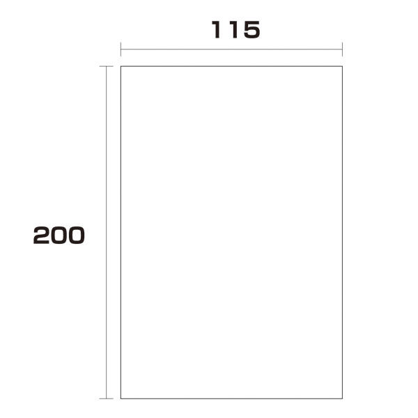 大洋社 ポリエチレン袋　厚み0.05　1000枚　115幅ｘ長さ200mm 6300004958 1セット（直送品）