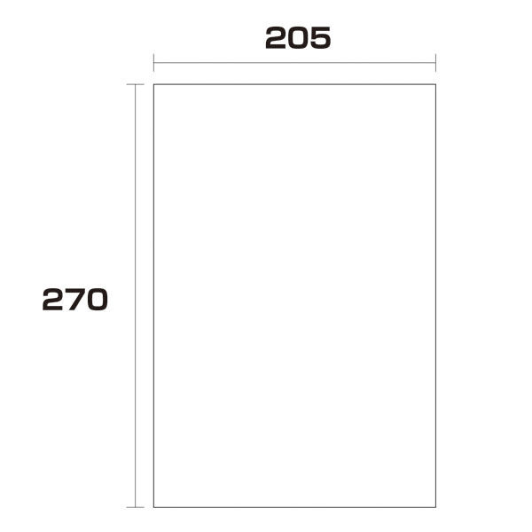 大洋社 ポリエチレン袋　厚み0.05　1000枚　205幅ｘ長さ270mm 6300004970 1セット（直送品）