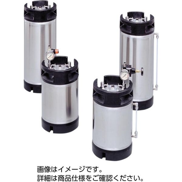 ケニス 軽量型ステンレス加圧タンク TK18R-LG (18L) 33420778 1個（直送品）