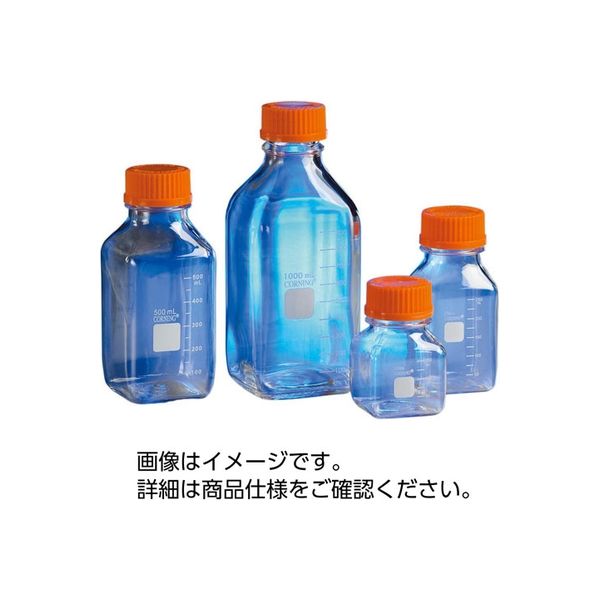 コーニング PC製角型ストレージボトル(150mL 24本入) 431430 33630640 1箱(24本)（直送品） - アスクル