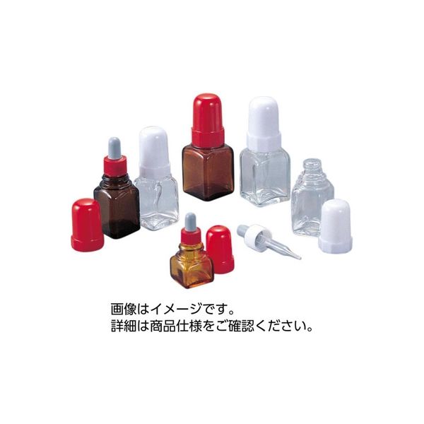スポイト瓶 シリコンゴム仕様 S-30SB 30mL 茶色 24本 37400036 1