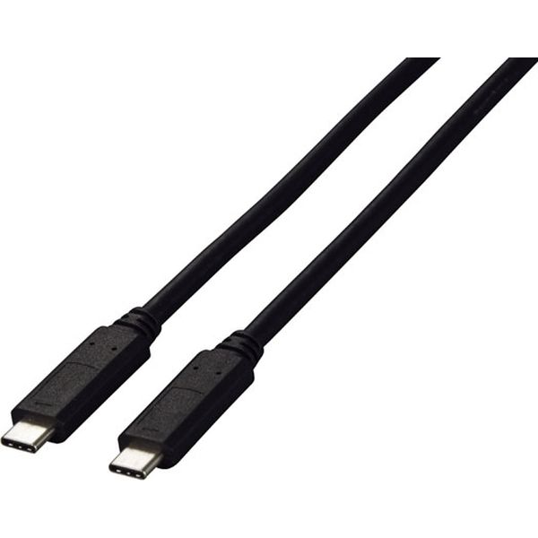 EIZO USB TypeーC モニターケーブル(1m) ブラック CC100-BK 1本（直送品）