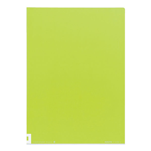 コクヨ（KOKUYO） クリヤーホルダー＜カラーズ＞A4 フ-C750-1　50冊（直送品）