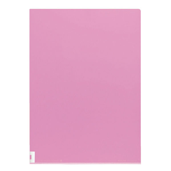 コクヨ（KOKUYO） クリヤーホルダー＜カラーズ＞A4 ライトピンク フ-C750-3　50冊（直送品）
