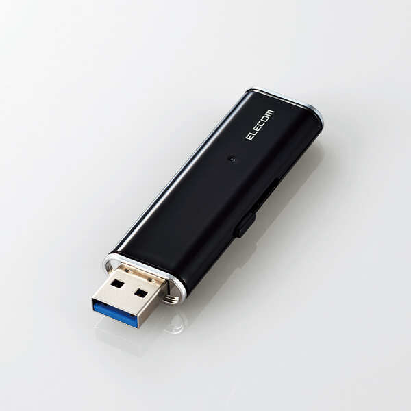 エレコム 外付けSSD/ポータブル/USB3.2（Gen1）対応/超小型/1TB/ブラック ESD-EMN1000GBK 1個