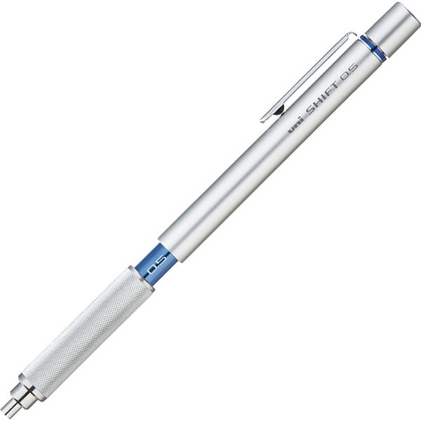 三菱鉛筆 シフト　シャープペン 0.5mm シルバー M51010.26 1本（直送品）
