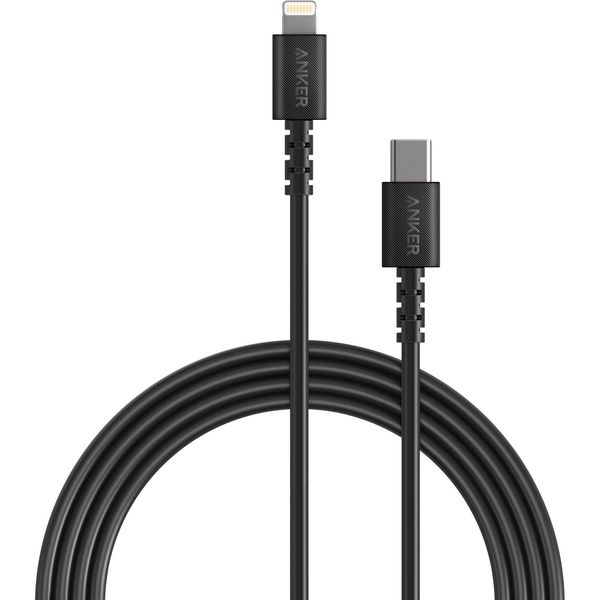 アンカー Anker PowerLine Select USB-C & Lightningケーブル(1.8m ブラック) A8613N11 1個（直送品）