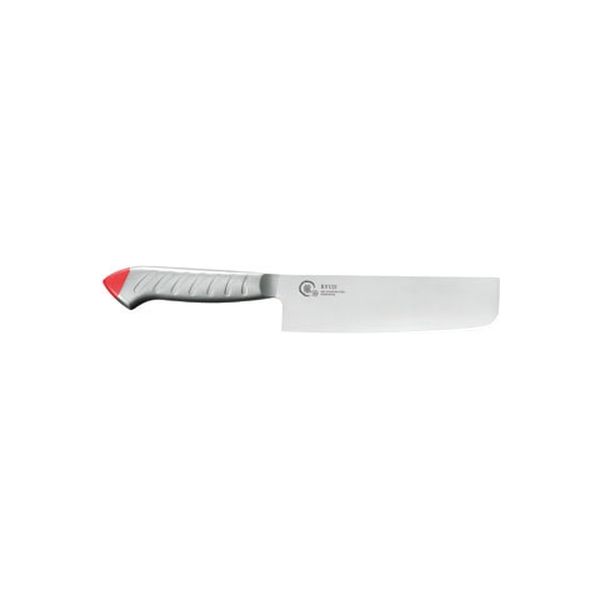 龍治 ステンカラー 菜切 165mm 青 RYS-12BL 131797 1丁 下村工業