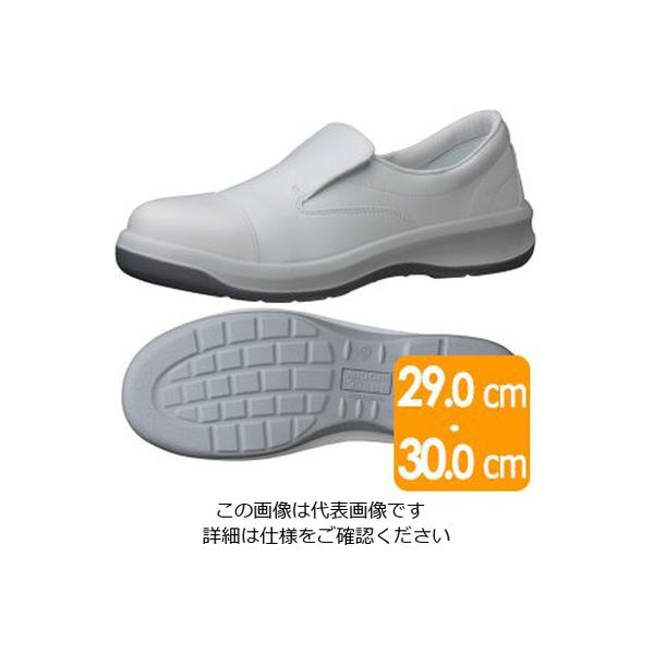 ミドリ安全 静電安全靴 GCR1200 フルCAP ホワイト 大 29.0cm