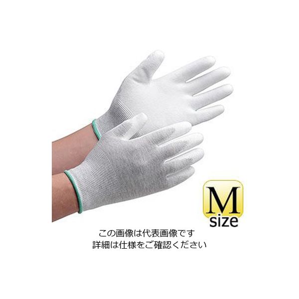 ミドリ安全 作業手袋 SPUー130CN (手のひらコーティング) Mサイズ 10双/袋 4045830602 1袋(10双)（直送品）