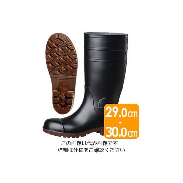 ミドリ安全 安全長靴 NW1000スーパー ブラック 大 30.0cm 2140005903 1足（直送品）