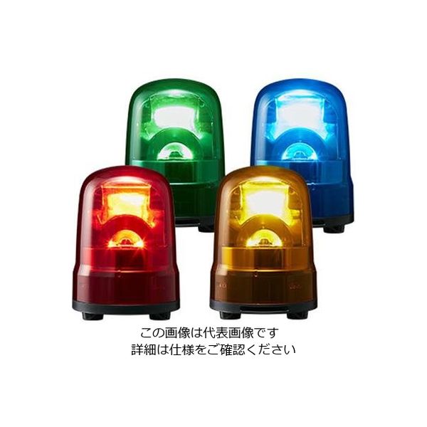 エスコ AC100V LED回転灯(赤色) EA983FS-100RA 1個（直送品）