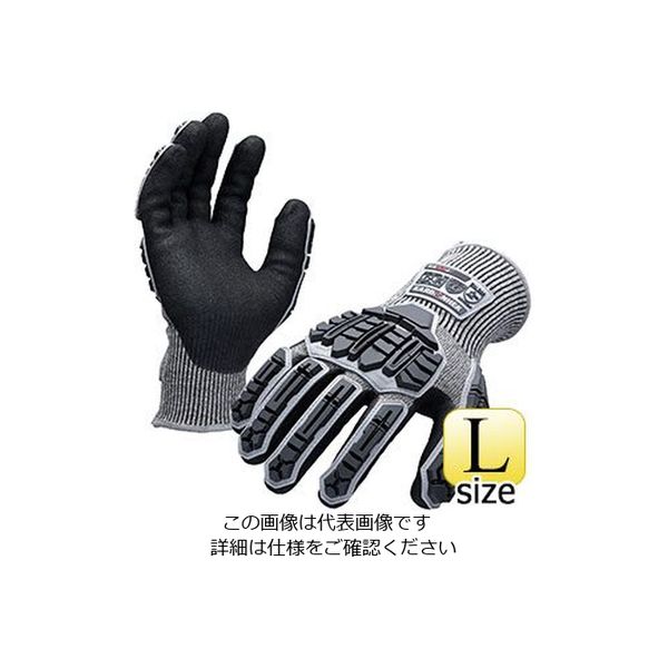 ミドリ安全 KARBONHEX 耐切創性手袋 KXー91J L 4043131230 1双（直送品）