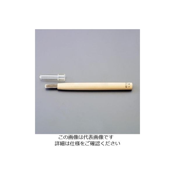 エスコ 10.5mm 彫刻刀(安来鋼/相透型) EA588MM-10.5 1セット(3本)（直送品）