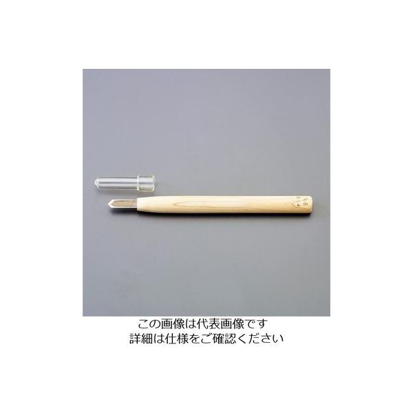 エスコ 4.5mm 彫刻刀(安来鋼/ケン刃) EA588MS-4.5 1セット(3本)（直送品）