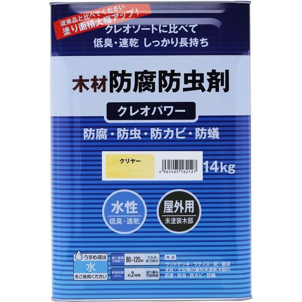 和信ペイント #800505 クレオパワー クリヤー 14kg　1缶（直送品）