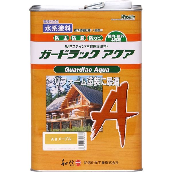 和信ペイント #952238 ガードラックアクア メープル 3.5kg　1缶（直送品）