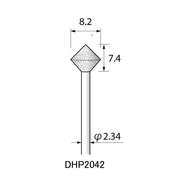 アルゴファイルジャパン ハイグレードダイヤ DHP2042 1セット(10本)（直送品）
