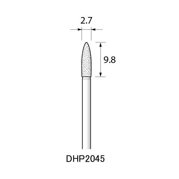 アルゴファイルジャパン ハイグレードダイヤ DHP2045 1セット(10本)（直送品）