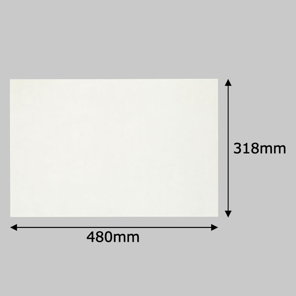 ボーカスペーパー平判 縦318×横480mm 1梱包（1000枚入） カネモ商事