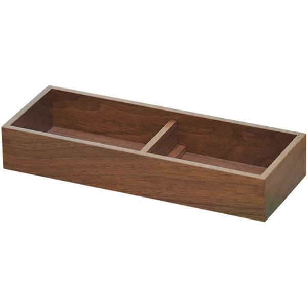 ヤマコー CH アメニティボックス スタッキング ウォールナット 50385 1個（直送品） 5,330円