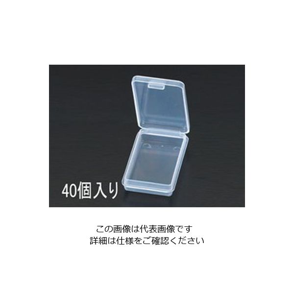 エスコ 57x30x12mm 小物箱(40個) EA508MA-31D 1セット(160個:40個×4袋)（直送品）