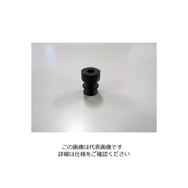エスコ φ10mm 真空パッド(ニトリル製/ソフトベローズタイプ) EA425PJ-610 1セット(10個)（直送品）