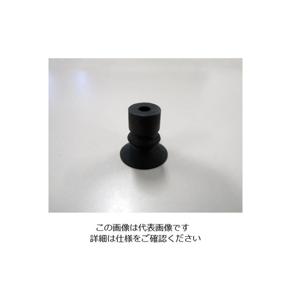 エスコ φ20mm 真空パッド(ニトリル製/ソフトベローズタイプ) EA425PJ-620 1セット(10個)（直送品）