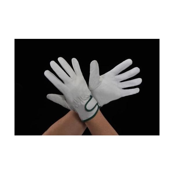 エスコ [LL] 手袋(豚革) EA353BB-33 1セット(10双)（直送品）