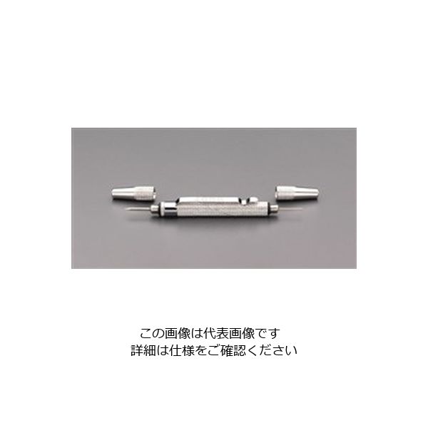 エスコ φ0.6・φ1.4mm/95mm クリーニングニードル EA109D-22 1セット(5本)（直送品）