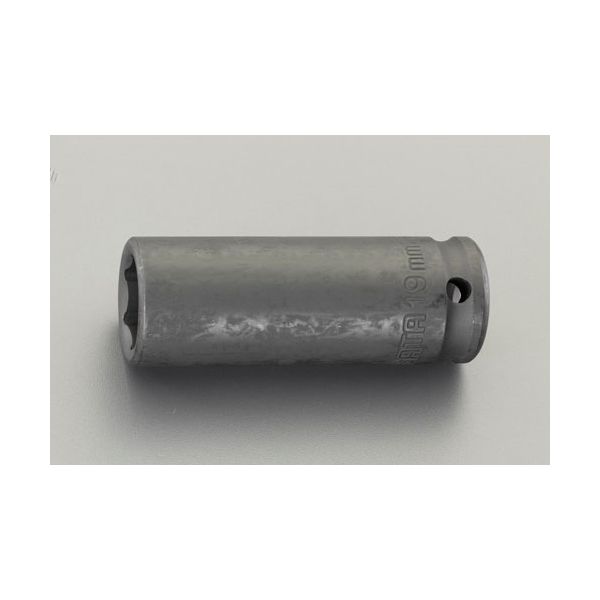 エスコ 1/2”DRx10mm ディープインパクトソケット EA687HB-10 1セット(10個)（直送品）