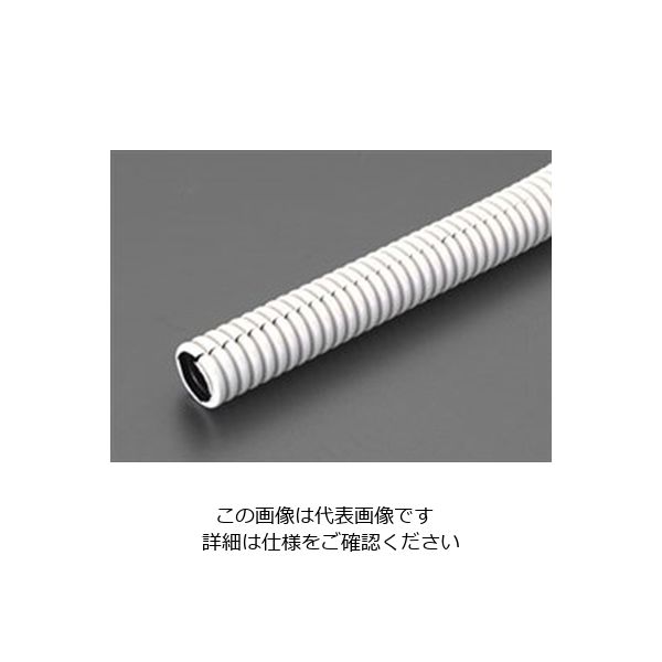エスコ 14x10.5mm ケーブル保護管(5m) EA947HL-1 1セット(4巻)（直送品）