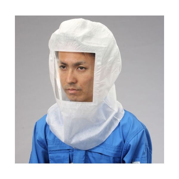 エスコ 使い捨て頭巾(SMS不織布/10枚) EA996AW-1 1セット(30枚:10枚×3袋)（直送品）