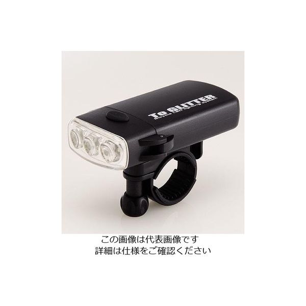 エスコ [単4x3本] 自転車用ライト/LED・防雨型 EA758HC-13 1セット(10個)（直送品）